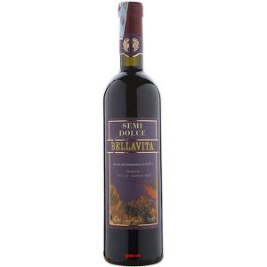 Rượu Vang Bellavita Semi Dolce