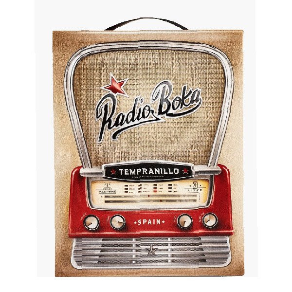 Rượu Vang Bịch Radio Boka Tempranillo