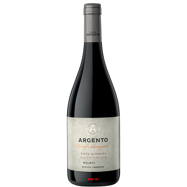 Rượu Vang Bodega Argento Single Vineyard Finca Altamira Malbec